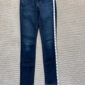 AG Adriano Goldschmied The Legging Super Skinny Ankle Jeans Women's Size 24R